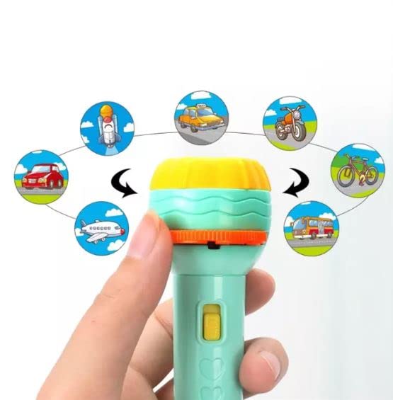 Magical Kids Projection Flashlight (AT 50% OFF + 10% OFF + FREE SHIPPING) – Fun Cartoon Story Projector Toy (With 3 Slides) – Best Gift for Kids