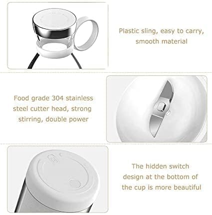 USB Rechargeable Mini Juicer Blender | Portable Electric Juicer Bottle 320ml Glass | 1400mAh Battery (Multicolor)