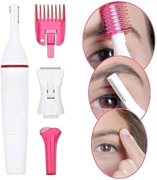 5-in-1 Sweet Sensitive Ladies Touch Trimmer – Electric Beauty Styler for Women