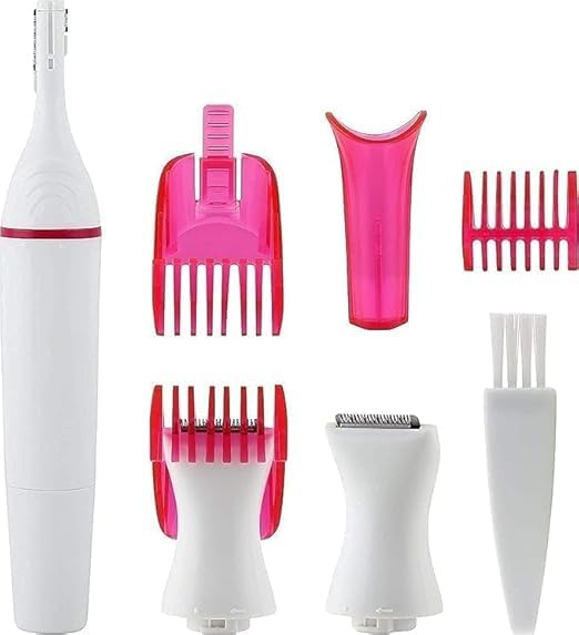 5-in-1 Sweet Sensitive Ladies Touch Trimmer – Electric Beauty Styler for Women