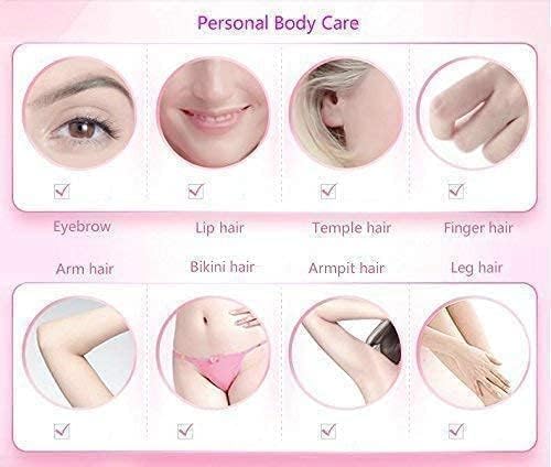 5-in-1 Sweet Sensitive Ladies Touch Trimmer – Electric Beauty Styler for Women