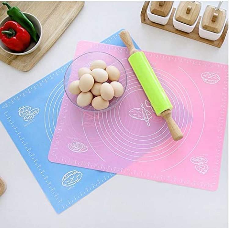 Silicone Roti Mat | Non-Stick Baking Mat | Chapati Atta Kneading Mat (50 x 40 cm)