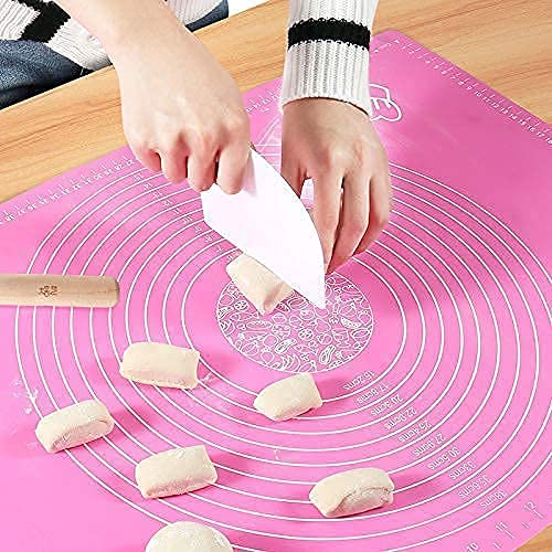 Silicone Roti Mat | Non-Stick Baking Mat | Chapati Atta Kneading Mat (50 x 40 cm)