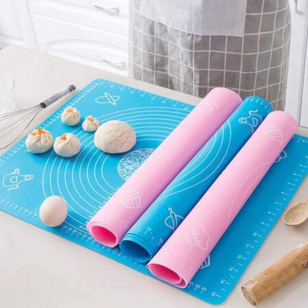 Silicone Roti Mat | Non-Stick Baking Mat | Chapati Atta Kneading Mat (50 x 40 cm)