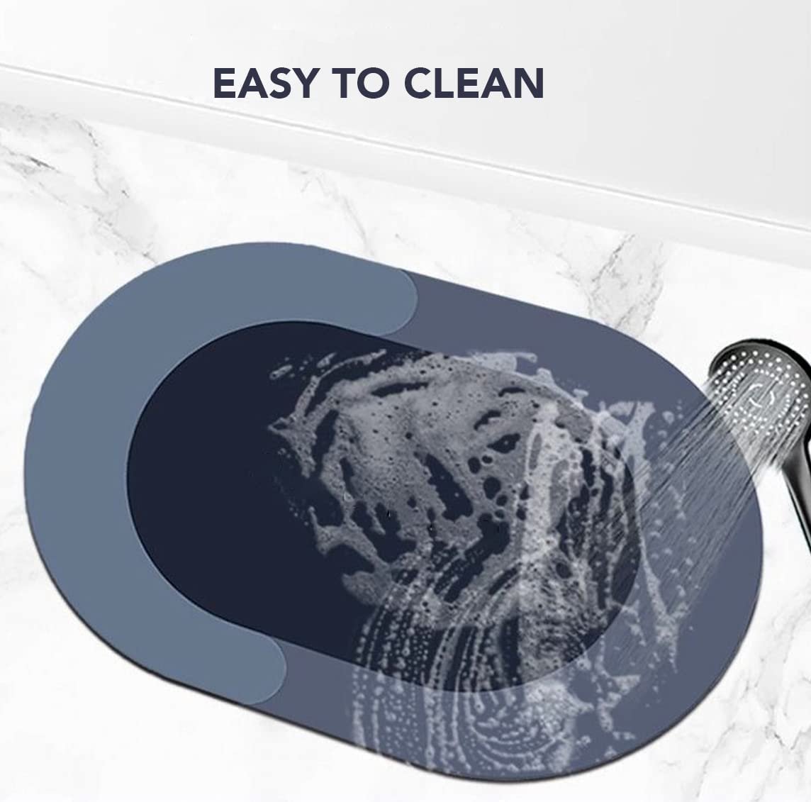 Premium Anti-Slip Bathroom Floor Mat – Soft Absorbent Quick-Dry Rug