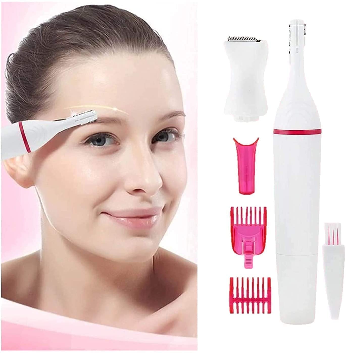 5-in-1 Sweet Sensitive Ladies Touch Trimmer – Electric Beauty Styler for Women