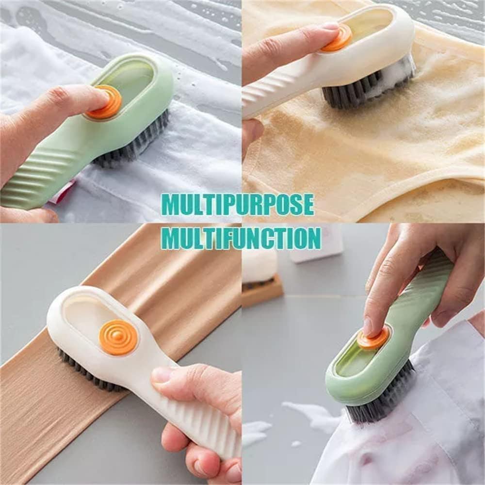 Multi-Functional Shoe Cleaning Brush with Soft Bristles & Comfortable Grip %50 OFF