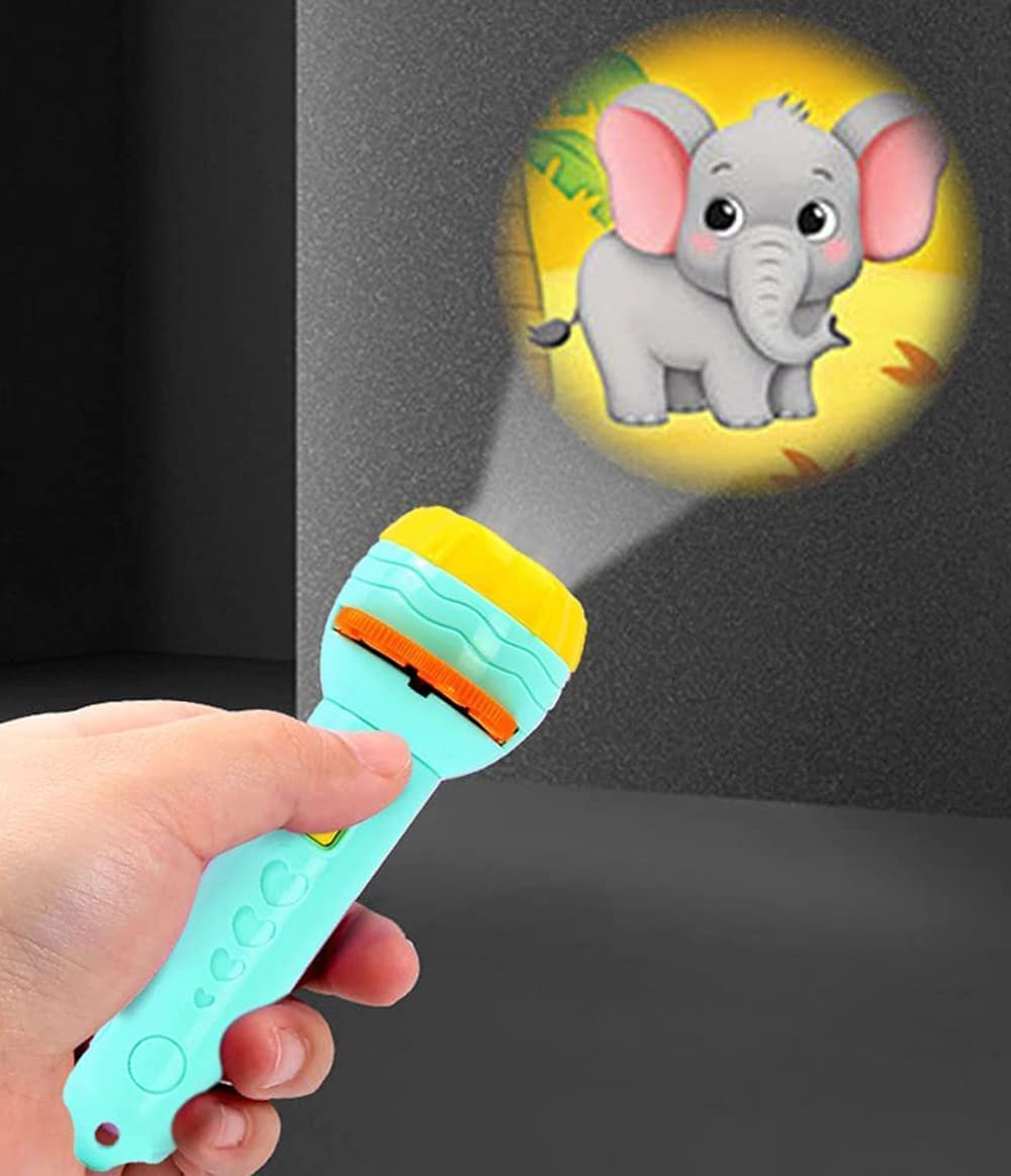 Magical Kids Projection Flashlight (AT 50% OFF + 10% OFF + FREE SHIPPING) – Fun Cartoon Story Projector Toy (With 3 Slides) – Best Gift for Kids