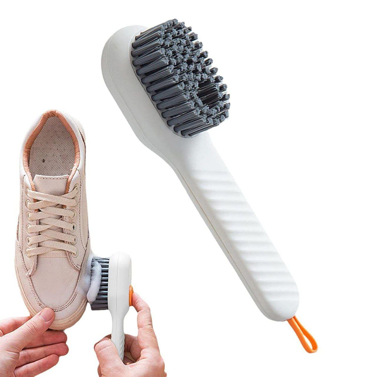 Multi-Functional Shoe Cleaning Brush with Soft Bristles & Comfortable Grip %50 OFF