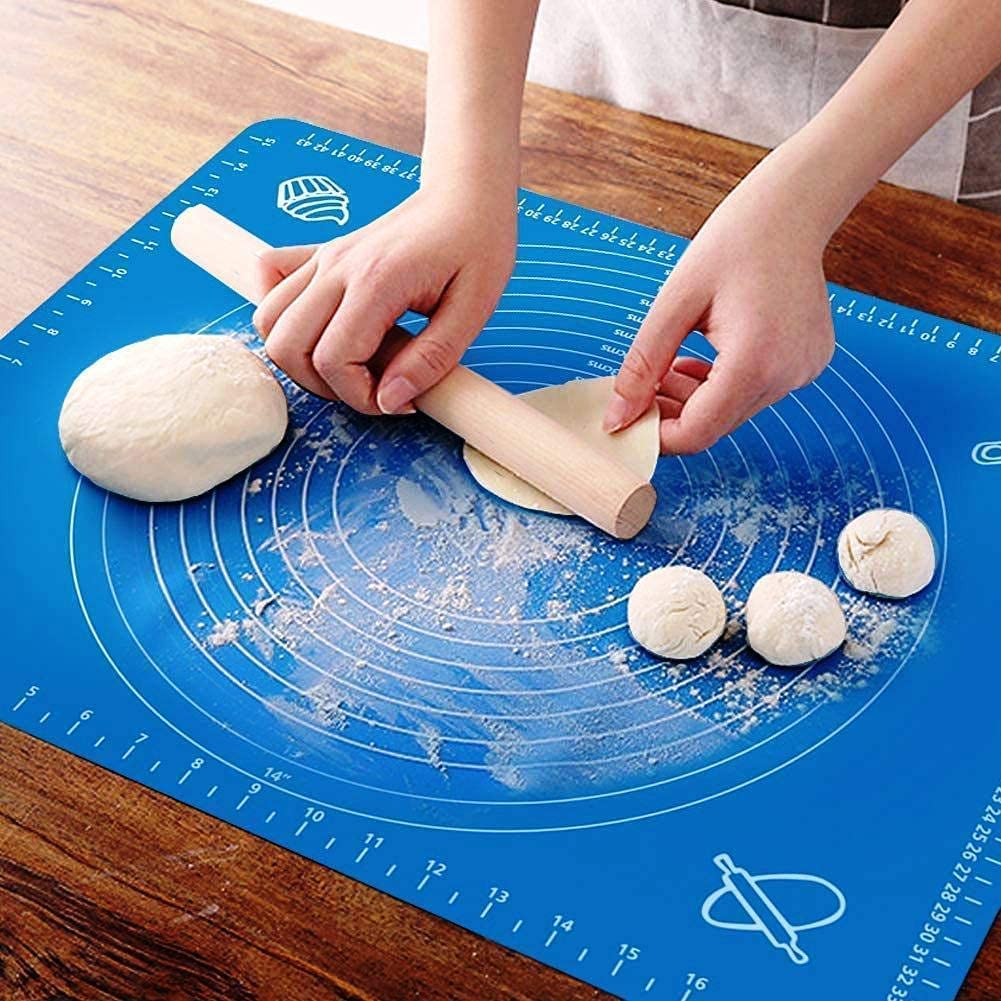 Silicone Roti Mat | Non-Stick Baking Mat | Chapati Atta Kneading Mat (50 x 40 cm)