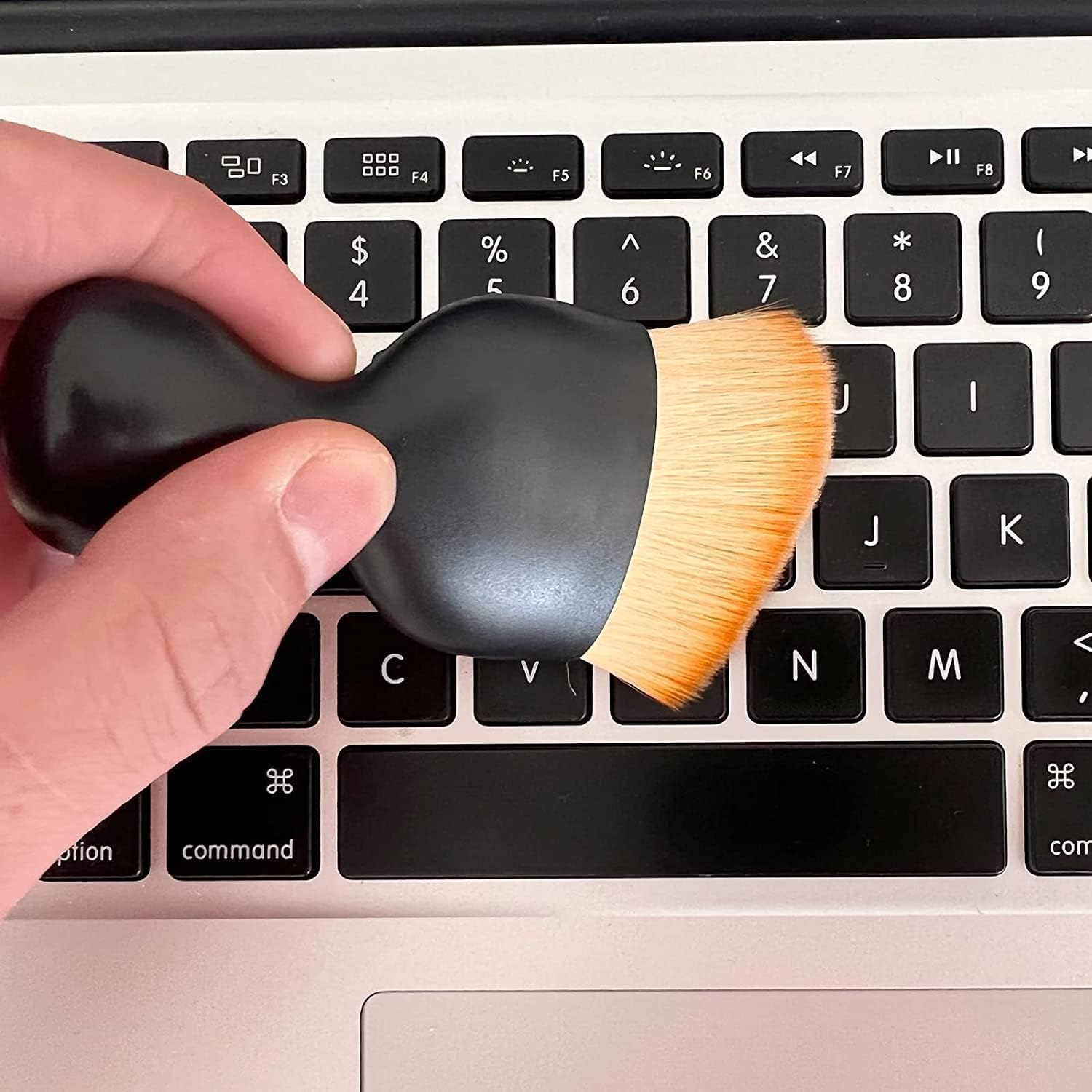 Multipurpose Car Cleaning Brush for AC Vent, Dashboard & Interior | Dual-Head Design | Soft Bristles | Reusable Duster for Bike, Laptop, Keyboard & Home Cleaning