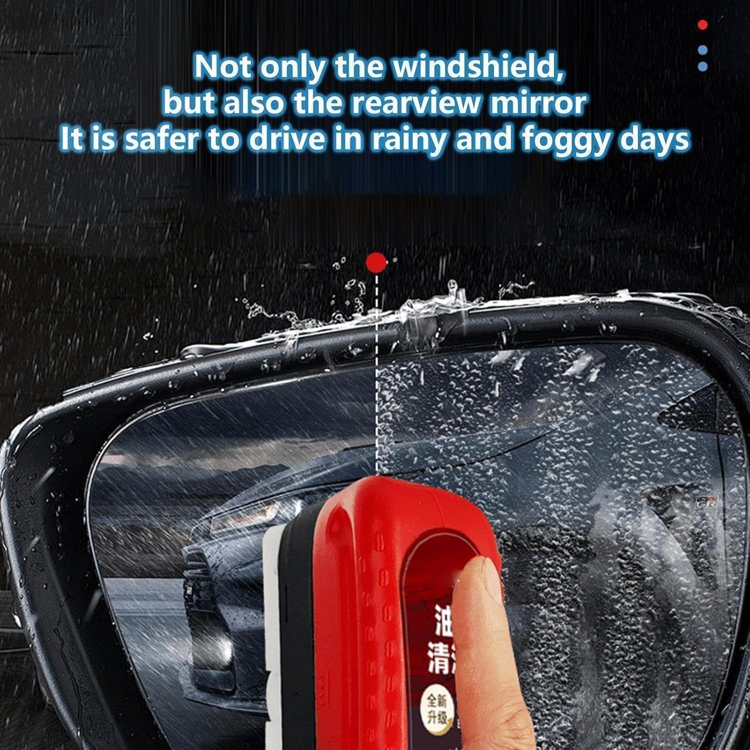 Car Glass Oil Film Remover Brush – Automotive Oil Film Cleaning Sponge Brush