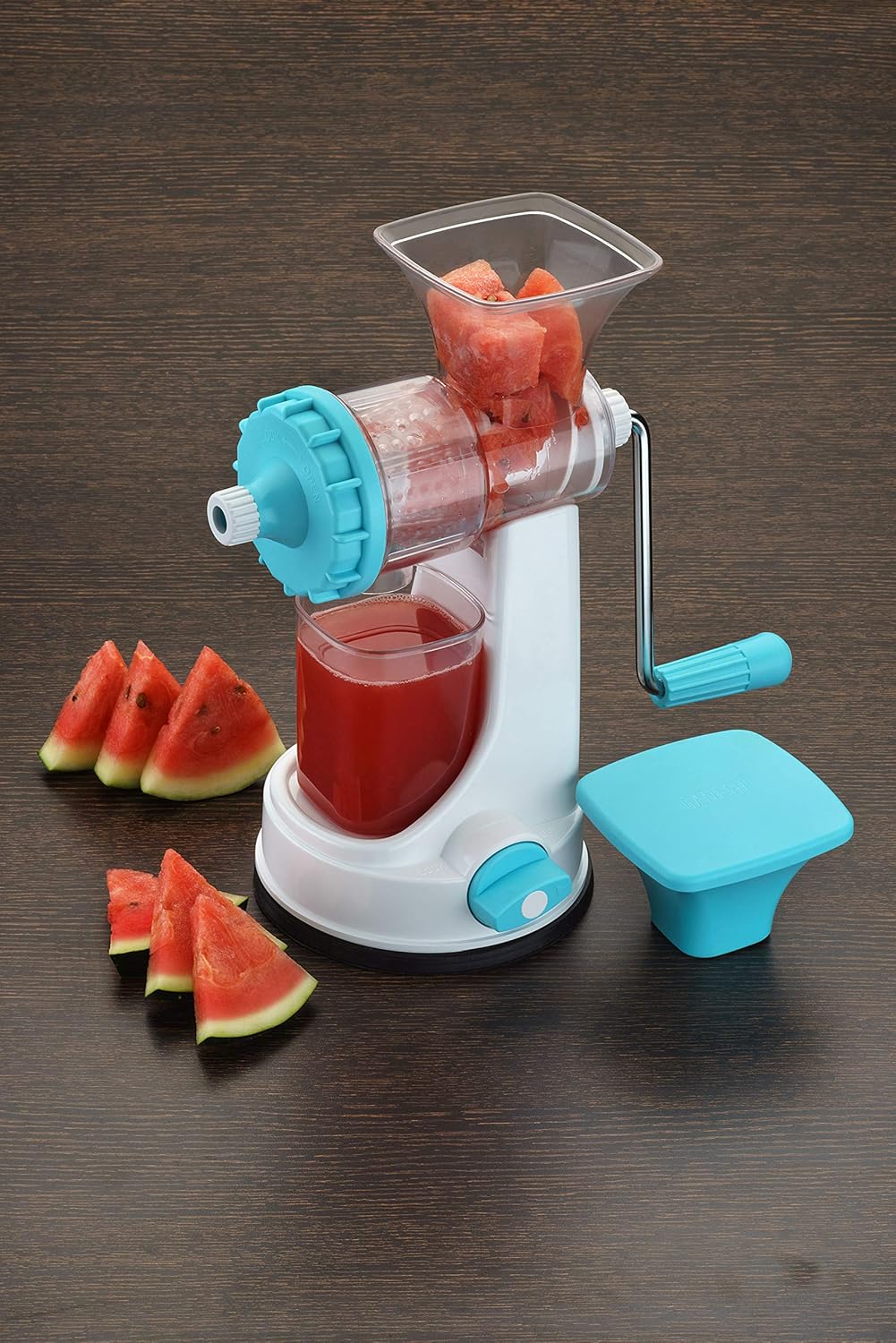 Manual Juicer Machine | Hand Press Juicer for Fruits &amp; Vegetables | Cold Press Citrus Juice Maker