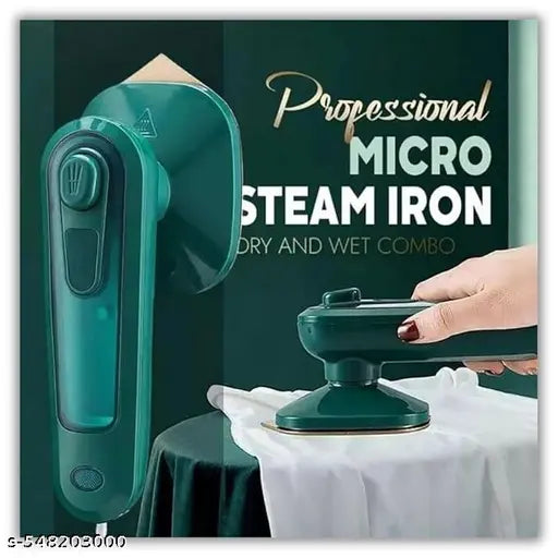 Professional Micro Steam Iron – Dry & Wet Combo | Portable & Powerful|50%OFF